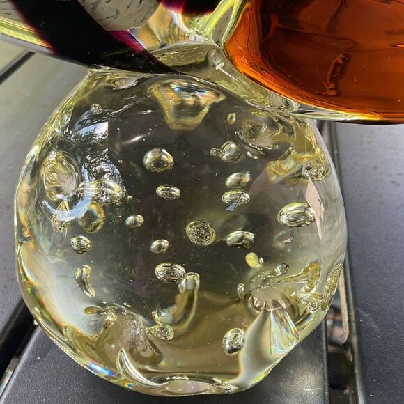 Magnificent Fancy Art Glass Angel Fish - Picture 7 of 10